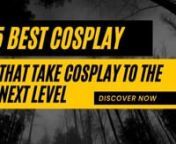 Cosplay outfits are usually really well done, but sometimes, late planning and lack of creativity leads to some hilarious Cosplay outfit fails!nIn this video you&#39;ll see 5 BEST COSPLAY that we have curated for your viewing pleasure. nWe hope you find here some costume ideas for your next cosplay party or comic con event. nnCosplayers might dress up elaborately for Halloween or Comic Con, and there are so many amazing costumes out there. Some have built towering costumes like Ronan from the