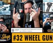 Joe Biden &amp; the Democrats add gun control to their platform, push for “smart guns”, and “enact legislation to prohibit all online sales of firearms, ammunition, kits, and gun parts”. We take a look at a variety of wheel guns, answer a female caller’s question about revolvers, and go diving for blue dots. Logan joins team ATF and Trevor shows several different varieties of multi-shot pre-revolver pistols.nnFeatured firearms n • Springfield M1 Garand 30-06n • Ruger American Ranch
