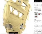 Your personalized baseball glove!nnDefinitely one of the coolest products that uses our configurator: the Steelo Sports Baseball Glove 3D Configurator!nnEvery part of the glove is configurable and offering billions of different combinations and to top it off: text input option for custom text!nnHave a look: https://www.steelosports.com/apps/configurator?catalogue=5816110022820&amp;currency=USD&amp;locale=ennnInterested in a 3D and AR configurator for your products too? Go to www.expivi.com