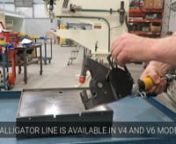 A reliable and portable machine perfect for anyone in the steel studding industry.Choose from three small, light-weight and compact designs that offer versatile ways to effectively single and double-stroke clinch.nnhttps://norlok.com/product/alligator-line/