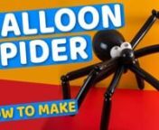 Hi Everyone,nIn this Balloon Animals video tutorials, I am teaching the most basic balloon spider, easy and fast.nnGood luck and write to me in the comment below how it went or if you have any questions or requests!nnHave fun ballooning and I advise you to look for my