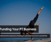 iPT lessons are free thanks to our trusted partners:nMy Personal Trainer Website - https://bit.ly/32AKe3ynPT Distinction - https://bit.ly/2VOfx8CnOnline Trainer Academy - https://bit.ly/2ptaVc5nPT Minder - https://bit.ly/2IWHfuCnnIn this lesson, you will learn what the two ways of funding your personal trainer business are and how to get them, namely Debt and Equity.nnOriginal Lesson: https://www.instituteofpersonaltrainers.com/funding-your-business.htmlnnThere are two ways to fund a new busines