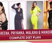 In the first episode of Pinkvilla Rewind, we have two superstar heroines Kareena Kapoor Khan, Priyanka Chopra and two fitness queens Malaika Arora and Mandira Bedi sharing what they eat on a usual day for breakfast, lunch and dinner. Not just that, they also talk about healthy eating habits, how sometimes they over indulge and if they know how to cook. While Bebo reveals hubby Saif Ali Khan is a terrific chef, PeeCee wants Nick Jonas to learn cooking some Indian food now. More in this fun video!