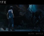 This is a compilation of work I composited for Alita:Battle Angel while at weta digital.