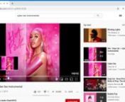 (5) Doja Cat ~ Cyber Sex Instrumental - YouTube - Google Chrome 2020-06-15 21-41-38 from youtube doja cat cyber
