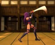 My name is René Ramírez. I animated this Psylocke rig in a dojo setting, I believe it&#39;s the same dojo from The Matrix. When I saw a video of @thesamurider on Instagram, my first thought was to re-create it in 3D with Psylocke.nnThis is the short version without the side-by-side reference. Hope you enjoy and thanks for watching.nnModel made by Dan EdernRigged by Truongnnhttps://freemusicarchive.org/nMusic by IndikingsnSong Title - Ninja