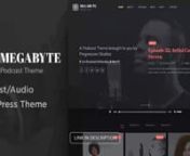 Download Megabyte - Podcast/Audio WordPress Theme - https://1.envato.market/c/1299170/475676/4415?u=https://themeforest.net/item/megabyte-podcastaudio-wordpress-theme/22896835?s_rank=142?ref=motionstop nn Show off your work with this easy-to-customize and full-featured WordPress Theme. When purchasing this theme, you will receive a detailed help file along with additional features like a Drag &amp; Drop Page Builder and eCommerce. Key Features Drag &amp; Drop Page Builder – Easily build your w