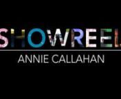 Annie Callahan Showreel for 2020.nnFeatures work for Car Throttle, Suzuki, Allianz Partners &amp; Kikkoman.nnMusic: www.bensound.comnnProject role and timecodes:nn00:02 - Allianz &#39;Seasons Greetings&#39; - e-card for all staff &amp; clients worldwide. (green screen) Editorn00:09 - Suzuki TV - Intro, 2018 staff comms films. Animator.n00:13 - Kikkoman &#39;Food Loves Kikkoman&#39; TV &amp; Social Campaign 2018 (UK &amp; Europe). End frame text animation &amp; encoding for all sources.n00:18 - Suzuki TV - deale
