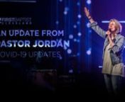 Pastor Jordan Easley shares an update on the status of on-campus Sunday worship experiences and online services.