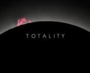 TOTALITY is the music video made with the footages of the total solar eclipse that happened in Aug 21st, 2017 in North America.All the still and moving images are taken by Rainbow Astro, founded by Jun Ho Oh, the director of KAIST HUBO LAB.nnMaking of &#39;TOTALITY&#39;nvimeo.com/232384839nnOriginal Footagesnvimeo.com/231479616nvimeo.com/231484786