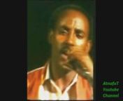 World renowaned musician from Ethiopia, Alemayehu Eshete is probably the best known singer on the music scene from his generation today. 50 yrs in music and on.