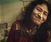 Until late 2016, Irom Sharmila was on the world&#39;s longest hunger strike. In this way, at the cost of great personal sacrifice, she protested non-violently against the government of India&#39;s draconian army law in her state, in the north east of india. nnThis story looks at her life and struggle in isolated imprisonment in Manipur, India whereI was given unprecedented access to her and her life story. By carefully garnering her trust, she allowed me access to her vulnerability. nnI wrote, shot, a