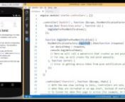 In this tutorial we&#39;re going to look at how to implement push notifications in an Android App using the Google Cloud Messaging Platform.nWe will be using the Ionic framework, Cordova to create the app and Amazon SNS(Simple Notification Service) to send the notifications. nnTopics coveredn1. Setup the application in Google and Firebasen2. Setup SNS Platform Application in SNS Consolen3. App implementationn4. Send and Test the Push Notification from SNS.nninstall Pushnotifications plugins:nionic c