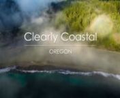 &#39;Clearly Coastal’ is a short film that explores Oregon’s rugged and diverse coastline from a unique viewpoint - the air!nnAfter moving from the Bay Area to Oregon for college, I was excited to see what the Pacific Northwest had to offer. I began spending my weekends at many different locations around the state, but I kept finding myself drawn back to the coast. And I quickly learned why the locals refer to it as “the coast