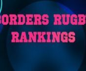 The latest Borders Rugby Rankings Lists.nThe Club Rankings list is a ranking of how each of the 15 senior clubs playing in the BT Premiership, National and East Leagues currently stand in relation to each other.nThe Handicap Rankings divide the match points divided by the amount of games played to give each club and average points score per game played at their own level.nThere is a trophy put up by Scottish Hydro Electric presented each season to one of the top tier teams in the Borders. The st