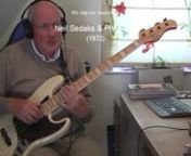 I recorded this track as a play-along practice piece, purely for critique by my fellow members onhttp://www.scottsbasslessons.comIt is not intended for publication or wider circulation.It is not for profit.nnI chose to play along with “The Carpenters” version of “Solitaire”, from their 1975 “Horizon” Album.I like it because it adds subtle nuances of timing to the mix, along with a really solid Bass line.It has long been among my favourite tracks.nnIt was composed by Neil Se