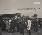 NFSA title: 16748nCharles Kingsford Smith (Smithy) and Charles Ulm founded Australian National Airways in 1929 with the intention of linking the east coast of Australia. Four Avro X aircraft of a similar design to the ‘Southern Cross’ were purchased to service this route carrying mail and passengers. However, services were suspended following the crash of one of these planes VH-UMF Southern Cloud near Cooma, NSW, in March 1931. Early in November 1931 the Southern Sun departed for England on