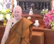 Ajahn Kalyano explains the meaning of the ceremony to offer