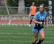 Highlights from Abbie’s 2017 SCDSL Championship Season with CVSC G00-White. Abbie led the team with 12 goals, scoring one in each of the 3 playoff games.