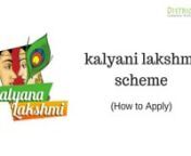 Apply Kalyana Lakshmi Pathakam Scheme Telangana Online Registration :how to apply for Kalyana Lakshmi online and the list of required documents to avail the scheme.nnHow to apply Kalyana Lakshmi scheme: http://www.districtsinfo.com/2017/11/kalyana-lakshmi-scheme-in-telangana.htmlnnLakshmi pathakam scheme online: http://www.districtsinfo.com/2016/11/kalyana-lakshmi-pathakam-scheme.html