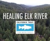 The Elk River in Northern California has had a contentious past.From the earliest logging of the old growth redwoods on up to the modern era of logging the Elk has been a productive watershed for timber but at the expense of native fish.The Elk was hit especially hard during the Maxxam take over of PALCO and was at the center point of the Timber Wars in the mid 90&#39;s leading up to the preservation of the Headwaters Forest Reserve.That era of heavy clear-cutting has left a legacy of degradat