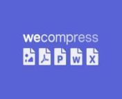 Start compressing now:nhttps://www.wecompress.comnnCompress PDF, PPT, Word, Excel, PNG, TIFFjust smaller, easy to share, high-quality files. Our secure, free online service reduces common document, image &amp; Microsoft Office file types. Simply click or drop to upload, then download your optimized file.