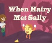 When Hairy Met Sally is a short 3D animated flim by Emily Hargis addressing the struggles of puberty in a modern era, specifically for women. She was inspired by instructional videos of the 1950s and their absurd notions, such as hiding under a desk to protect oneself from an atomic bomb. Emily embraces the humor in these videos in her film, combining stylized 3D models and quirky storytelling in the context of an educational film about puberty. The audience for a traditional puberty film – in