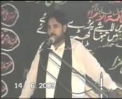 Zakir Zulfqar Khan Blouch 14 June 2009 Sahdanwala Sialkot from zulfqar