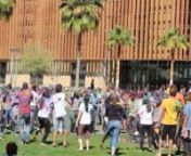 ASU Indian Students Association held the Holi event at the Tempe campus on March 17, 2018 where more than 300 people celebrated the end of winter. nReach the reporter at qwang147@asu.edu or follow @HoYo_CC on Twitter.nLike The State Press on Facebook and follow @statepress on Twitter