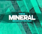 Hi There! Get ready for a fresh new pack, this is Mineral! An incredible versatil broadcasting package, ready to be used! Easy to customize with universal expresions, and it comes in NTSC and PAL format with Spanish and English manuals!! What else do you need? Asistance? You have it. Every piece is inside comented.You can’t get lost!nnThis pack can be used almost anywhere! All your needs in one place!nnnContents of the pack:nOpener and credits screennDate show promonDay show promon