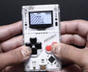 http://www.adafruit.com/product/3264nnWhat do you get when you cross Arduino with a Game Boy? Arduboy! The game system the size of a credit card! Create your own games, learn to program or download from a library of open source games for free! Arduboy is a hardware development platform based on Arduino, an open-source community and tool chain for controlling electronics. An excellent way to get kids excited about programming as well as a fun way to remember the past and celebrate the retro-futur