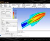 ANSYS AIM’s fast, intuitive workflow can prepare and mesh geometry for solving in ANSYS Fluent, enabling engineers to include more advanced fluid physics