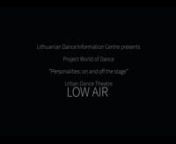 Low Air Urban Dance Theatre | Game over | documentary from forms of irony