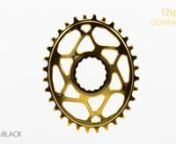 Our premium 1X RaceFace direct mount Oval chainrings are designed for CINCH system RaceFace uses to mount chainring directly to the crank. If you have 4 arm RF crank, look at 104bcd Oval ring. This chainring fits: RaceFace Cinch system cranks. RF Next SL, RF SIXC, RF Turbine, RF Atlas, AEFFECT CINCH cranks. 9, 10, 11 and 12spd Eagle compatible.nnhttps://absoluteblack.cc/raceface-oval.html