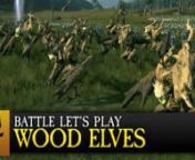 Join Al as he details the swift and lethal playstyle of the brand new Wood Elves faction. Discover a roster packed with &#39;glass cannon&#39; style units, shedding defence in return for high mobility and damage. Unearth some of the best archers in the game, with the unique capability of moving and firing simultaneously. Not forgetting the majestic (and deadly) Great Eagles as well as titanic Treeman units.nnFor all the latest info, follow us on social media:nhttp://www.facebook.com/totalwarnhttp://www.