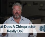Judson 101 | What Does A Chiropractor Really Do? from chiropractor does what