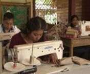 Ptea Teuk Dong is a NGO in Battambang, Cambodia. The sewing centre provides training and an income for those in need.