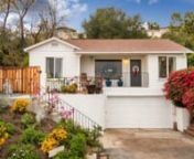 2726 Williams Way, Santa Barbara CAnn&#36; 1,095,000n3 BD &#124; 1 BA &#124; 1,132 sqft.nnBright, sunny home, with large picture windows showcasing ocean &amp; island views. Modernized with many charming features: studded front door, wood floors, LR molding, new subway tile retro bathroom, sparkling white tile kitchen with lots of cupboards, stainless appliances, separate laundry room. Lovely indoor/outdoor feel with large fenced lot with mature trees, lawn, new landscaping, paved patio, terraced gardens. Two