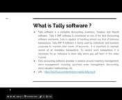Tally ERP 9 software is being used by individuals and business corporate to maintain their books of accounts, records and monetary Transaction. Learn how to use Tally by this tutorial available on kachha. Learn step by step use of tally as well short-cut-keys in this tutorial. This software is use for Accounting, Inventory, Taxation and payroll management. Learn this software online on our site. nWebsite:https://kachhua.com/items/learn-easily-telly-erp-9