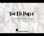 The NarrativennA professional birth photographers tribute to mothers highlighting and depicting the idea of