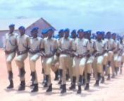 STORY: More than 200 police recruits graduate in Jubbaland statenDURATION: 4:55nSOURCE: AMISOM PUBLIC INFORMATIONnRESTRICTIONS: This media asset is free for editorial broadcast, print, online and radio use.It is not to be sold on and is restricted for other purposes.All enquiries to thenewsroom@auunist.org nCREDIT REQUIRED: AMISOM PUBLIC INFORMATIONnLANGUAGE: ENGLISH/SOMALI NATURAL SOUNDnDATELINE: 25/APRIL/2017, KISMAAYO, SOMALIAn n nSHOT LISTnWide shot, UN plane arriving at Kismayo airportn