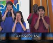 KGCN Music DVD was produced for the KGCN VBS in 2009. The DVD includes videos of children singing and using sign language as the lyrics appear below. This DVD includes 10 songs: