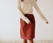 Keep Playing This Song Textured Skirt from song skirt