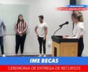 IME (Institute for Mexicans Abroad) Scholarships (Becas in Spanish) is a program of the Government of Mexico that seeks to expand educational opportunities for Mexicans abroad and is aimed at students with low economic resources who attend basic, university and technological education.