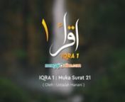 IQRA 1 Muka Surat 21 by Ustazah Hanani from ustazah