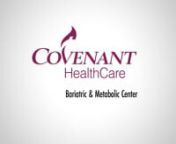 Life gets busy — learn about our bariatric surgery offerings at Covenant HealthCare when it’s convenient for you. Watch our on-demand bariatric seminar online anywhere, anytime. nnThe video is broken into several chapters and provides key information about procedure options, surgery requirements, diet/lifestyle changes needed to ensure long-term success and more.nnLearn more: www.covenanthealthcare.com/ch/bariatrics