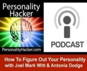 Take The FREE Personality Test: https://personalityhacker.com/genius-personality-testnGet The Personality Hacker Book: https://amzn.to/37JMJVfnnIn this episode Joel and Antonia talk about how to figure out your personality type when it seems like you are testing out as different types.nnIf you are getting different results from other personality testing sites, how can you figure out your personality type?nnOftentimes, when you answer some of the questions, neither of them feels good or right for