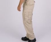 F520112250 - BDU TROUSER - 60 40 COTTON POLY TWILL - KHAKI from poly