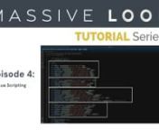 Welcome back to the Massive Loop Tutorial Series!nnIn Episode 4, we take a deep dive into Lua scripting!This tutorial will teach you how to implement various events like triggers and collisions. We&#39;ll show you how to blend those events with accompanying elements such as animation, particle effects and audio clips. And finally, we&#39;ll put all of those elements into building a sci-fi rifle!nnThis is part 4 of our tutorial series. We will go step by step, setting up and utilizing the core features