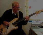 I recorded this track as a play-along practice piece, purely for critique by my fellow members onhttp://www.scottsbasslessons.comIt is not intended for publication, or wider circulation.It is not for profit.nnI recently built myself a DIY Home Made Precision Bass, from a Kit, consisting of a Neck and Body, hand made to my specifications by UK Luthier Crimson Guitars, who are based in Dorset, on the English South Coast.nnI fitted it with Lightweight Tuners from the Japanese Maker, GOTOH.I
